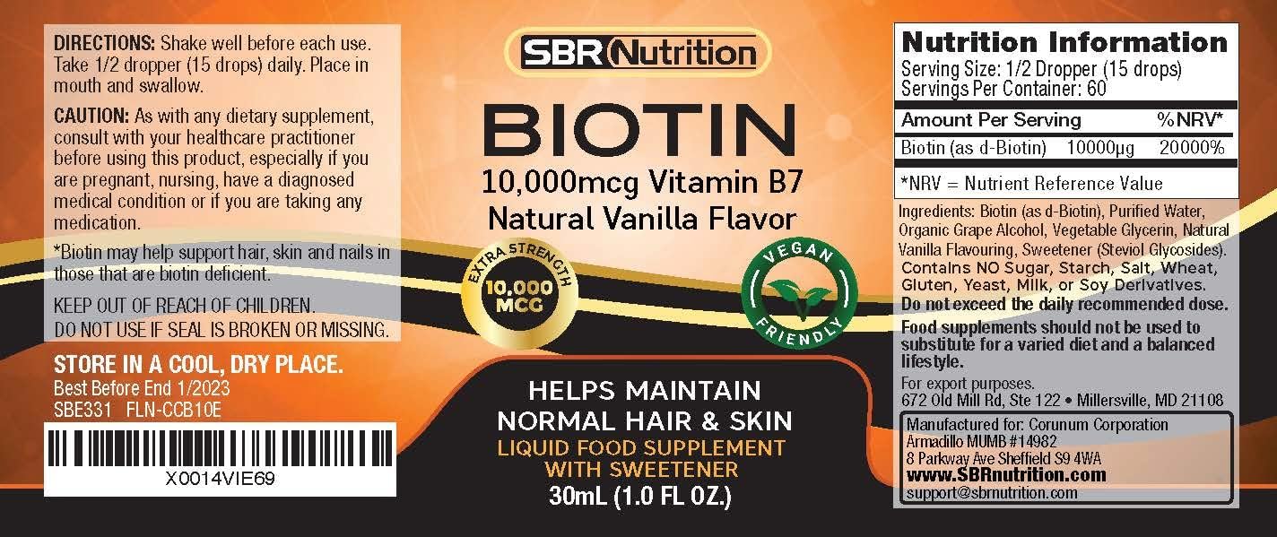 MAX Absorption Biotin Liquid Drops, 10,000mcg – 60 Servings - görsel 2