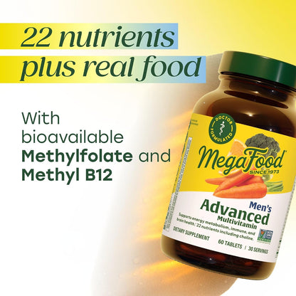 MegaFood Men's Advanced Multivitamin