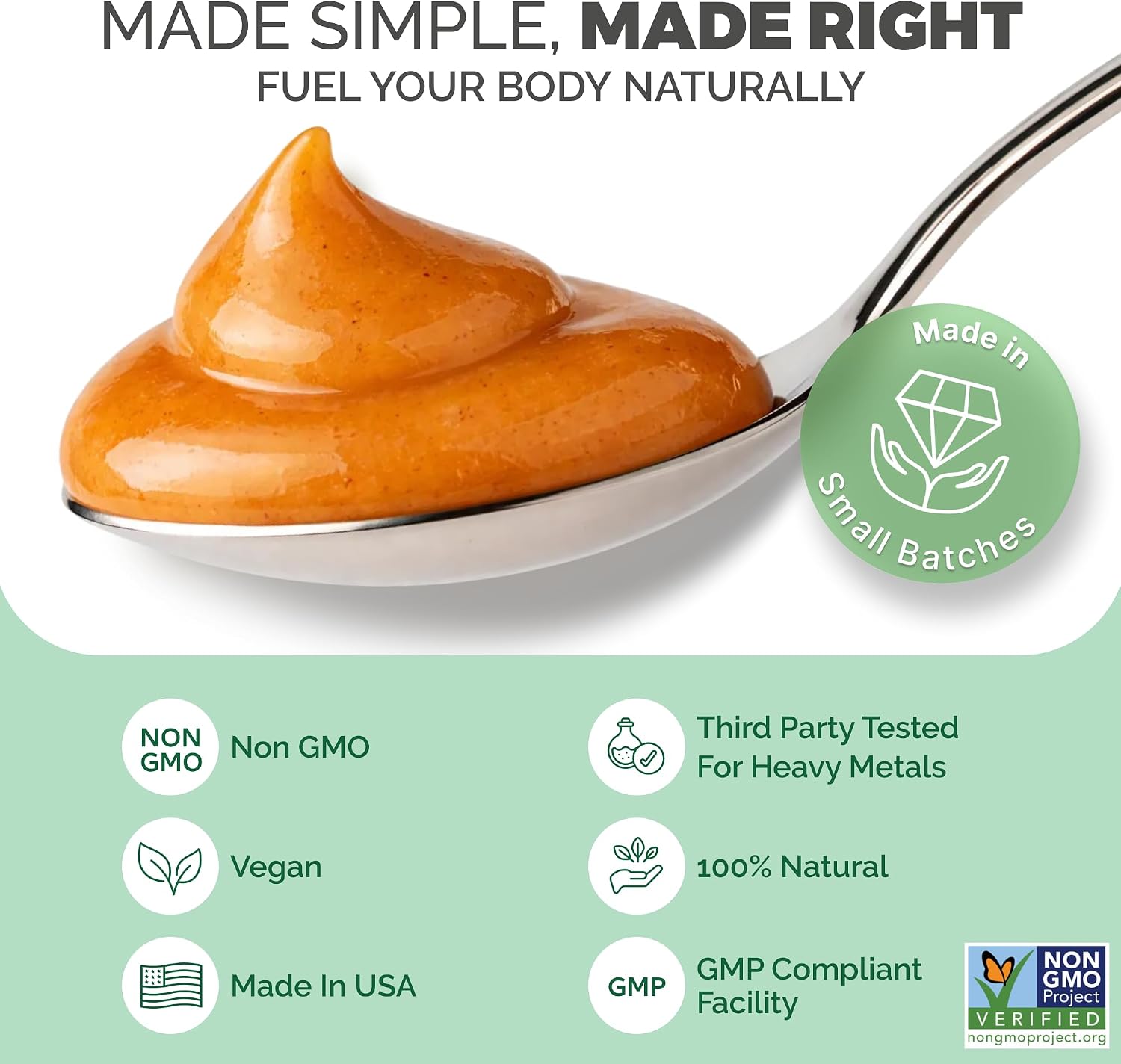 Wildcrafted Irish Sea Moss Gel – Apple Cinnamon (1 Jar) - görsel 4