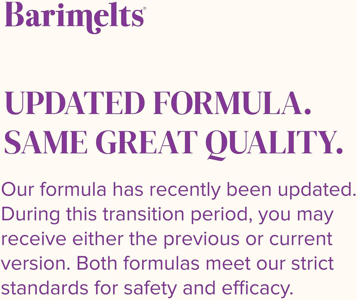 BariMelts Multivitamin - 60 Fast-Dissolving Tablets (1-Month Supply) - Sugar-Free Bariatric Multivitamin for Women, Natural Fruit Flavour - görsel 9