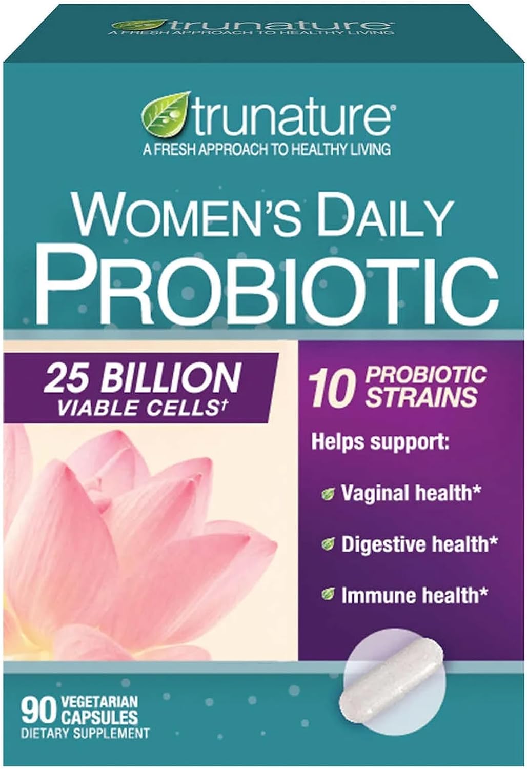OProCyn Tru Nature Women's Daily Probiotic - 90 Capsules - görsel 1