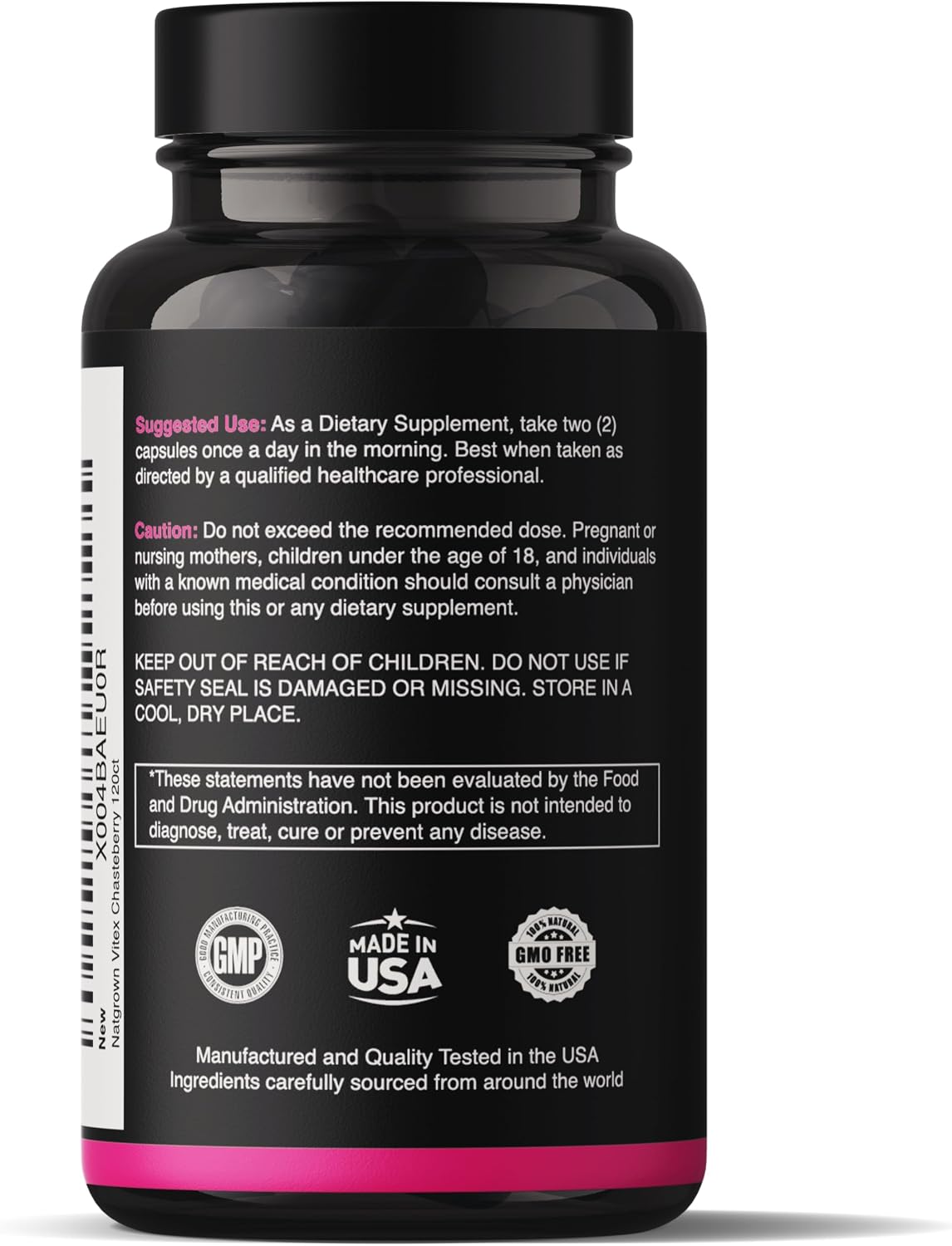 Natgrown Vitex Chasteberry for Women 1000mg – Traditional Herbal Support – 120 Capsules - görsel 3