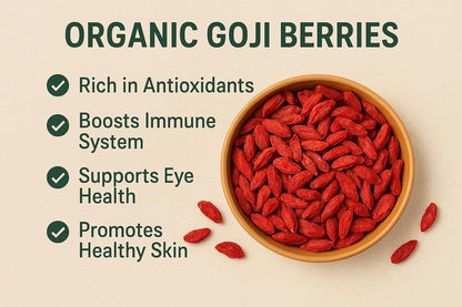 Foods Alive Organic Goji Berries - 8 oz (227 g)