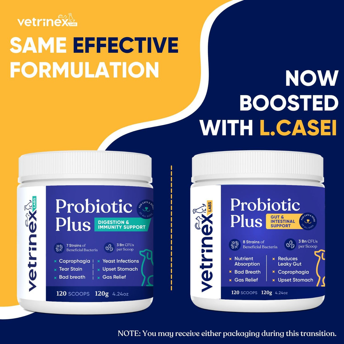 Vetrinex Labs Probiotic Powder for Dogs – Coprophagia Deterrent & Digestive Support - görsel 2