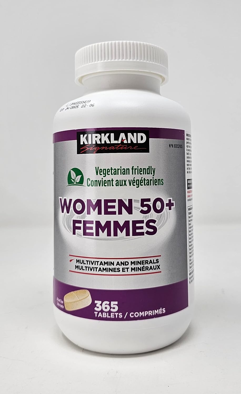 Kirkland Signature Women 50+ Multivitamin, 365 Tablets - görsel 1