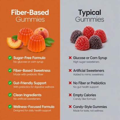 Sugar Free Vitamin D3 K2 Gummies 5000 IU + K2 MK7 80 mcg – Natural Peach Flavour