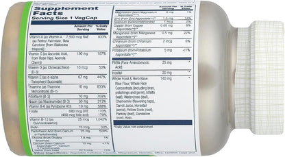 Solaray Once Daily High Energy Without Iron - 90 Veg Capsules