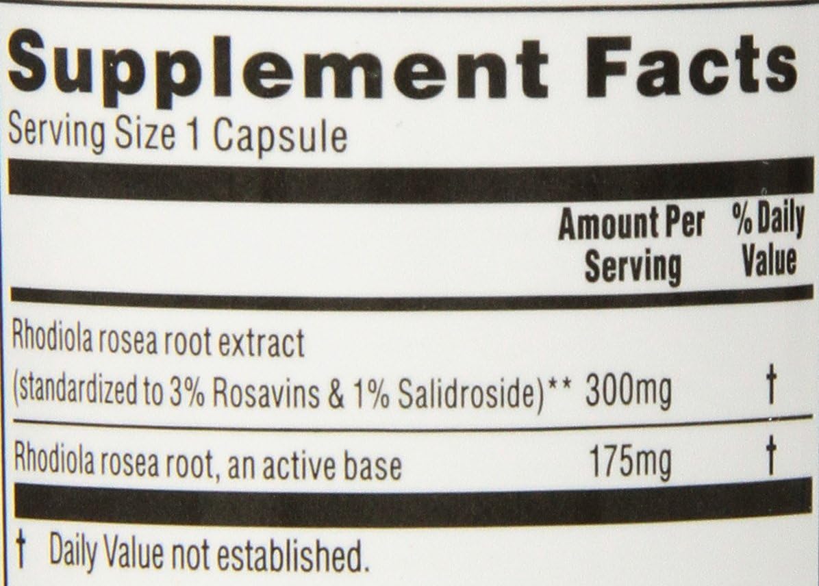 Kroeger Herb Rhodiola Rosea Vcaps, 90 Capsules - görsel 4