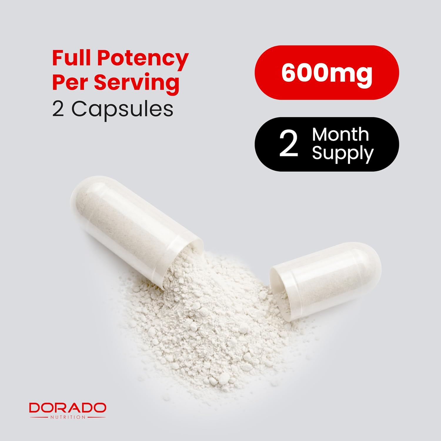 Fadogia Agrestis 600mg Extract - Maximum Strength - 180 Vegan Capsules - görsel 8