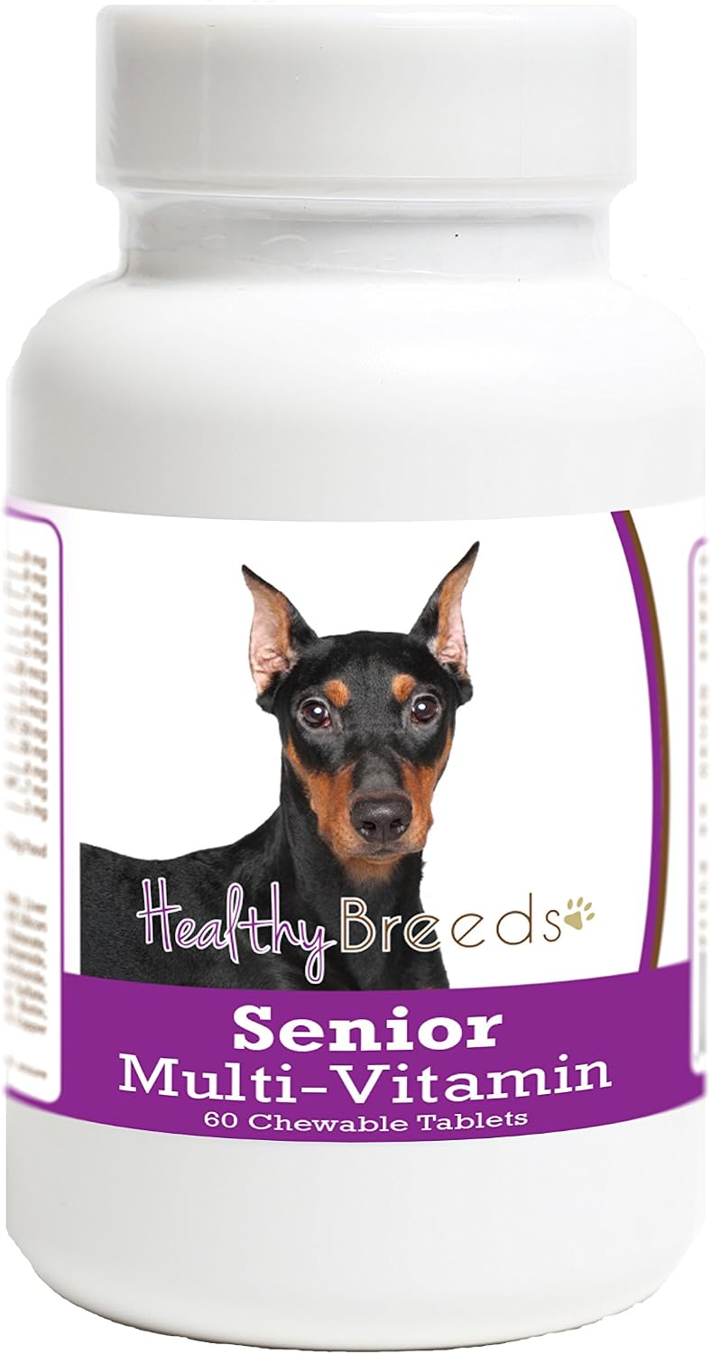 Healthy Breeds German Pinscher Senior Dog Multivitamin Tablets, 60 Tablets - görsel 1