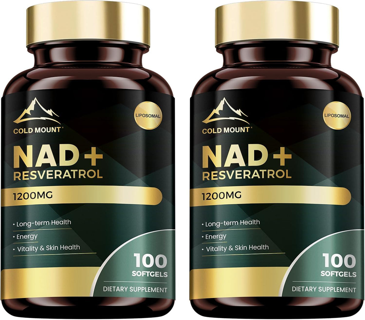MEGNETA NAD+ Food Supplement with Trans-Resveratrol - 300 Soft gel capsules - görsel 3
