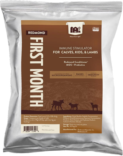 Redmond First Month - Calf Immune Stimulator and Scour Treatment - 4.5 kg