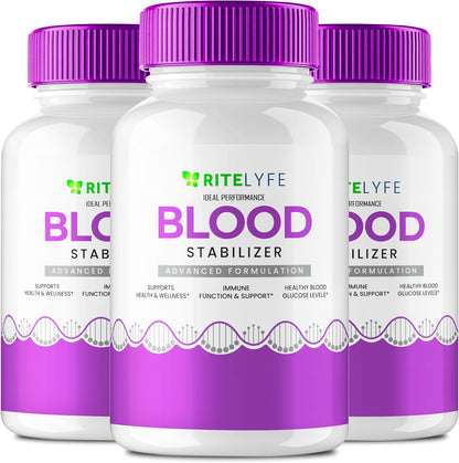 Ritelyfe Blood Stabiliser Capsules - Maximum Strength (3 Pack)