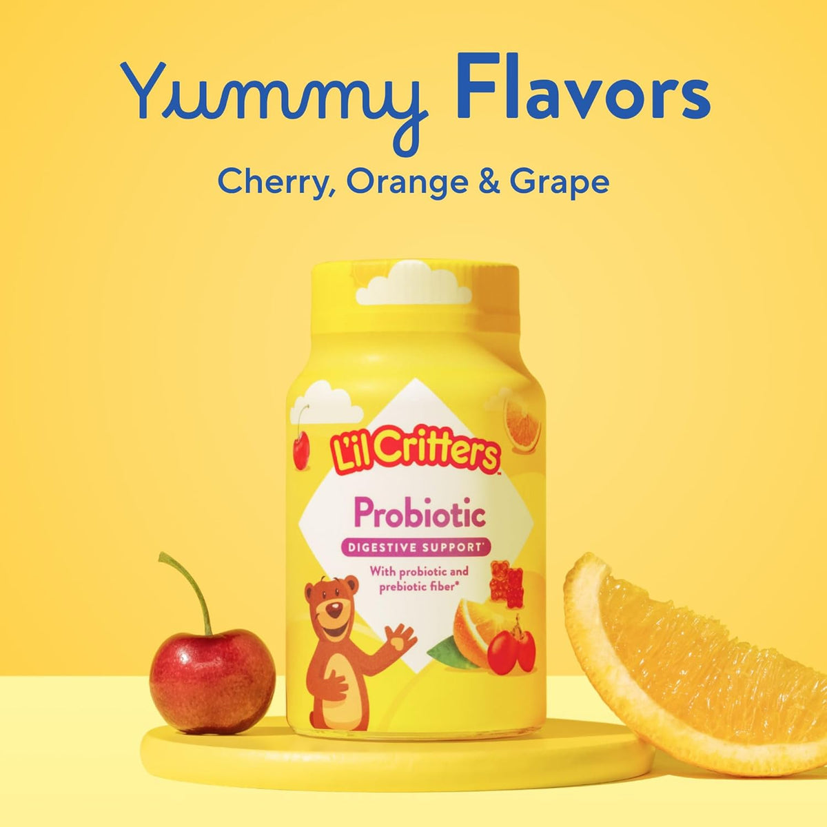 L'il Critters Kids Probiotic Gummies – 60 Gummies - görsel 6