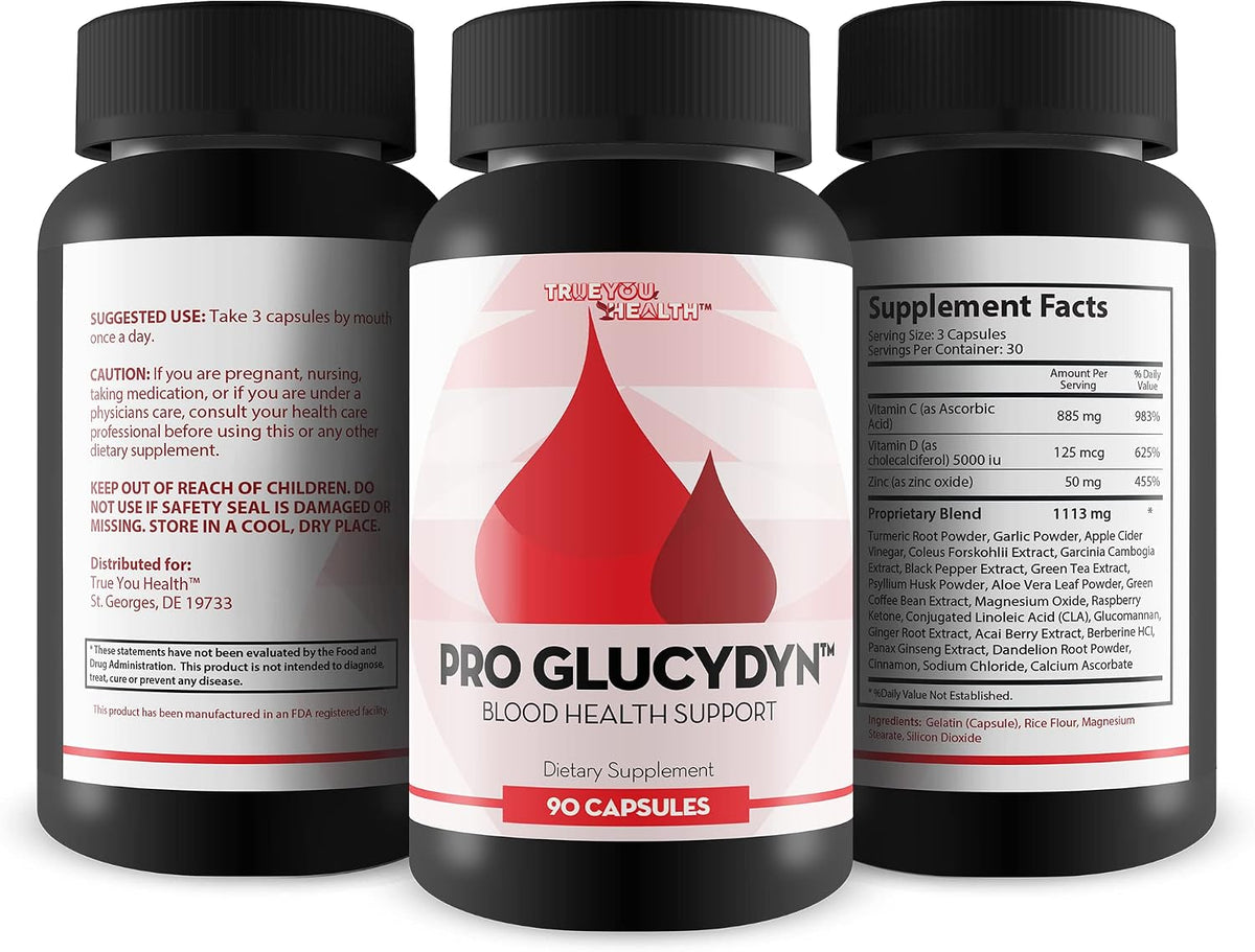 Pro Glucydyn – Blood Health Support Supplement with 20+ Natural Ingredients - görsel 4