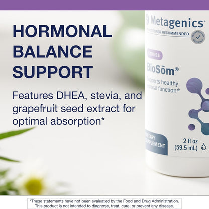 Metagenics BioSom - Liposomal DHEA Dropper with Grapefruit Extract and Stevia