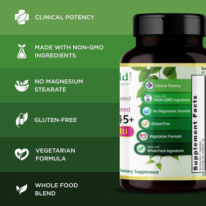EMERALD LABS Women's 45+ 1-Daily Multi – Multivitamin for Bone Health