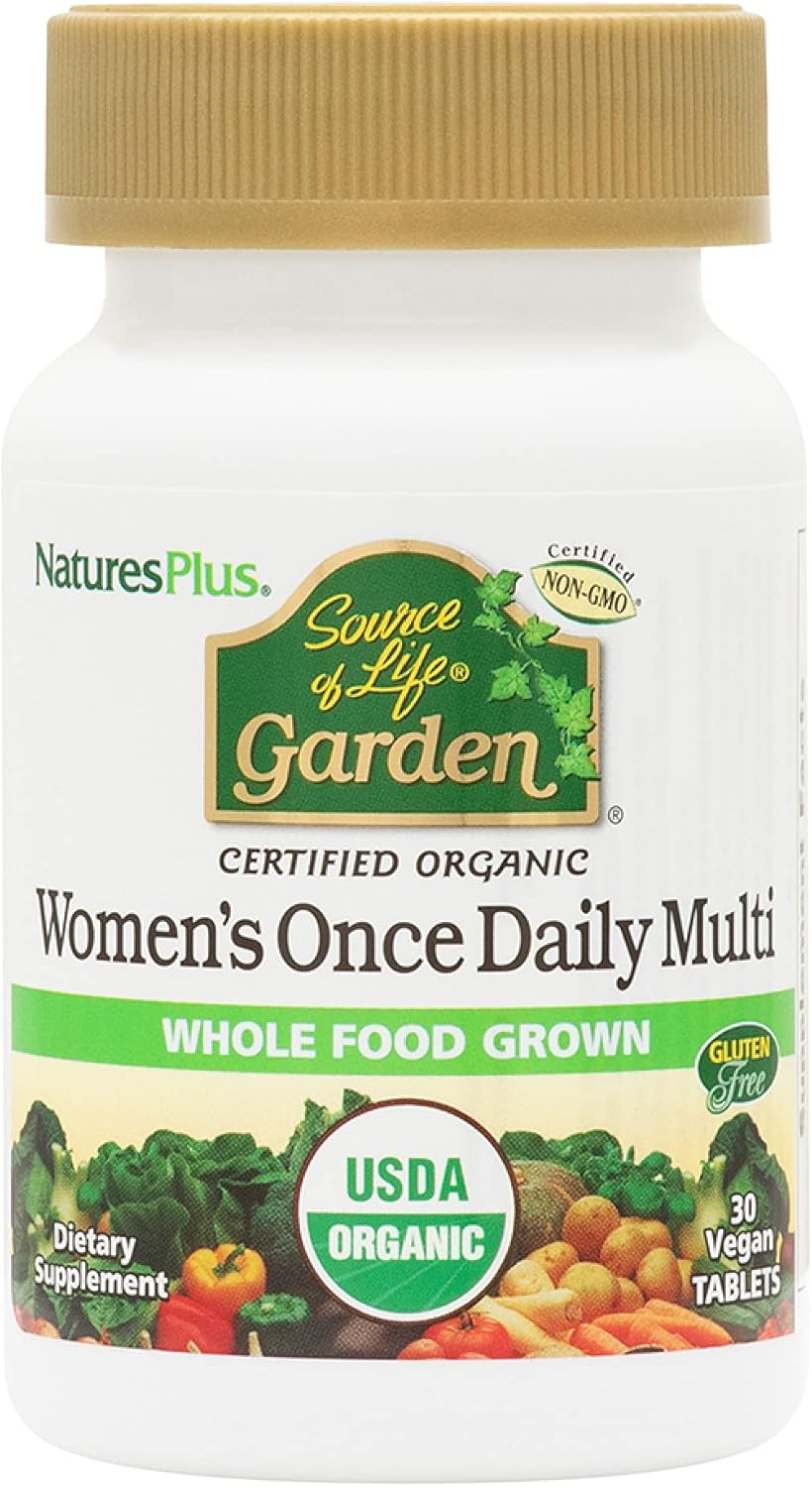 NaturesPlus Source of Life Garden Women’s Once Daily Multivitamin - 30 Tablets - görsel 1