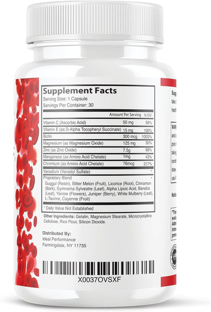 IDEAL PERFORMANCE Glucofort Formula Supplement (5 Pack)
