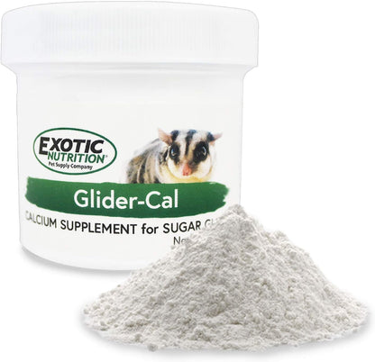 Exotic Nutrition Glider-Cal (99 g) - Calcium Supplement for Sugar Gliders - Supports Hind Leg Health