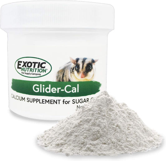 Exotic Nutrition Glider-Cal (99 g) - Calcium Supplement for Sugar Gliders - Supports Hind Leg Health