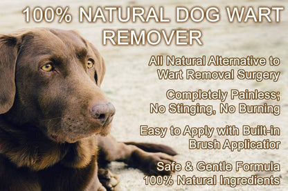 Dog Wart Remover (30ml) – All Natural, Painless Warts and Skin Tag Treatment