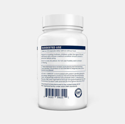 Renue By Science NAD+ Complete - Liposomal NAD Supplement with NMN, NR & Trigonelline (120 Capsules)
