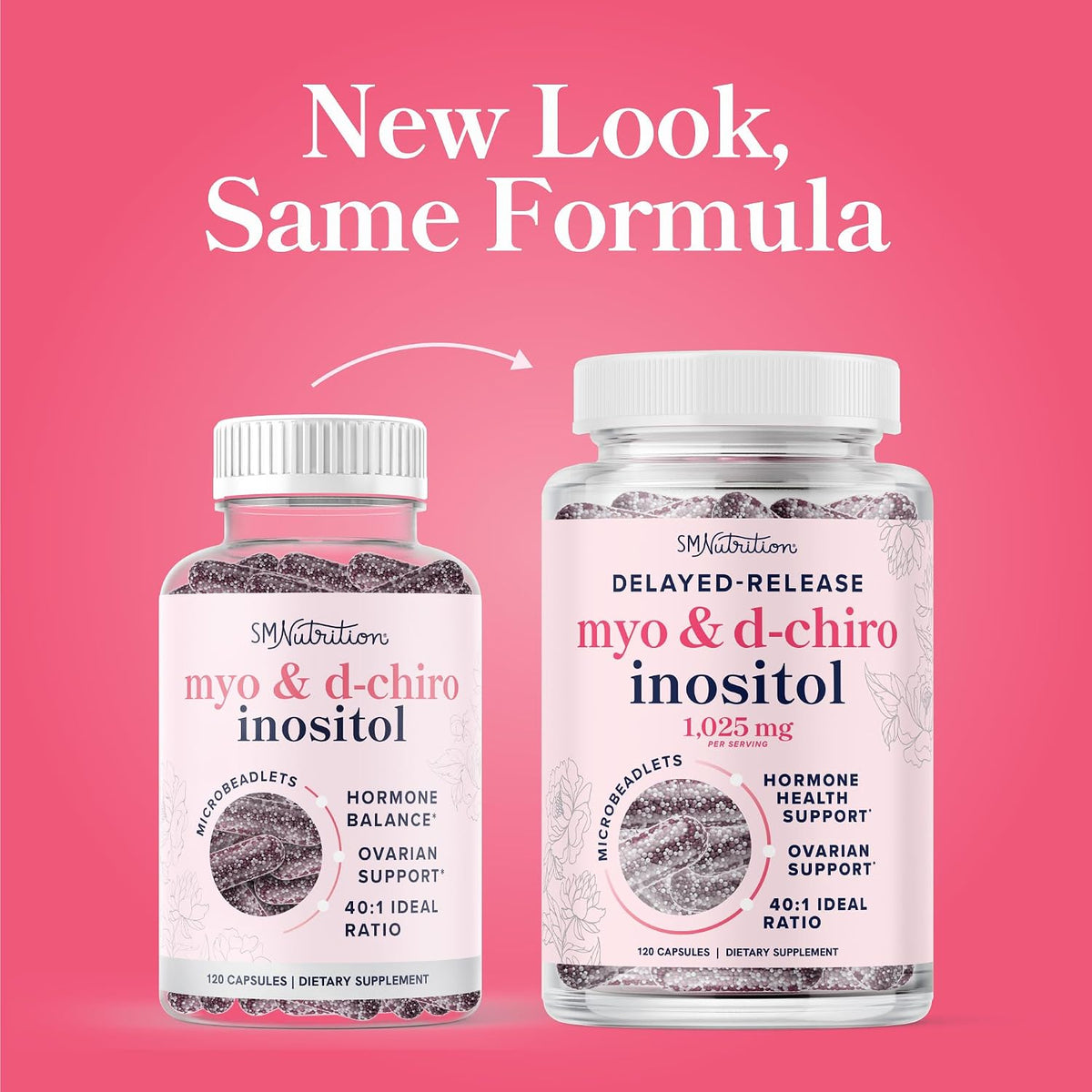 Myo-Inositol & D-Chiro Inositol for Hormone Balance for Women | Microbeadlets to Regulate Menstrual Cycle & Support Ovarian – Image 7