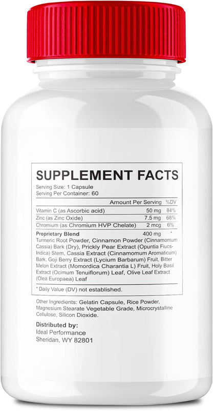 Health Charm Blood Formula Support Capsules – Maximum Strength, All Natural Premium Formula (2 Pack)