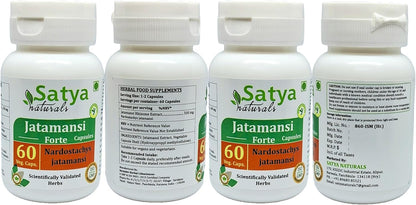 Jatamansi Forte Capsules 500mg - 60 Veg Caps