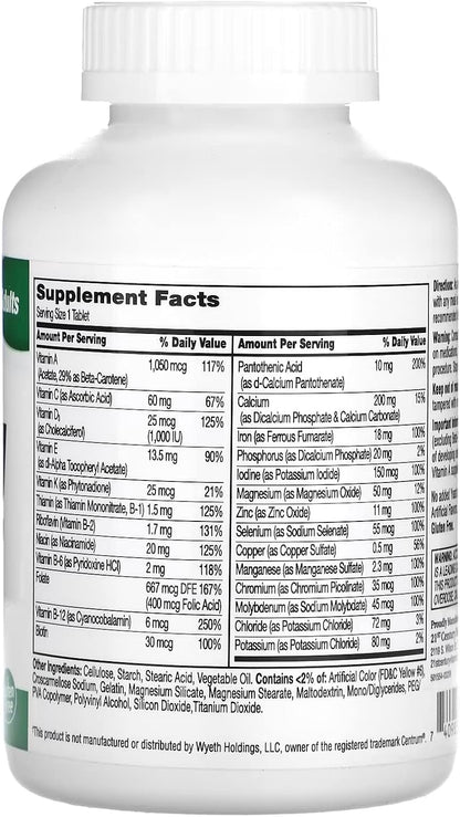 21st Century Sentry Multivitamin & Multimineral Supplement, 300 Tablets