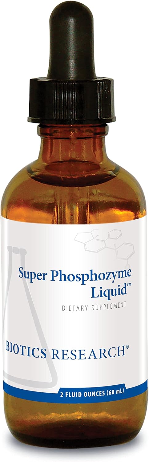 Biotics Research Super Phosphozyme Liquid – Phosphorus Supplement, 59 ml - görsel 1