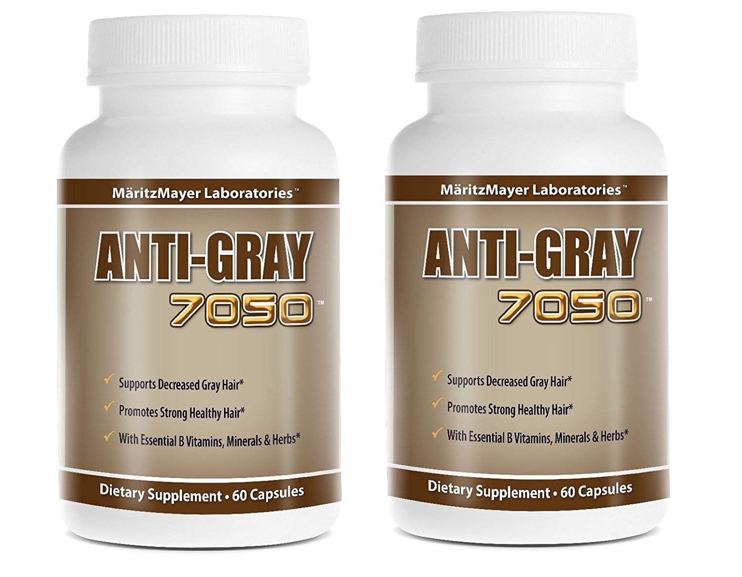 Anti-grey 7050 Hair 60 Capsules – Hair Health Supplement with B Vitamins, Minerals & Herbs - görsel 3