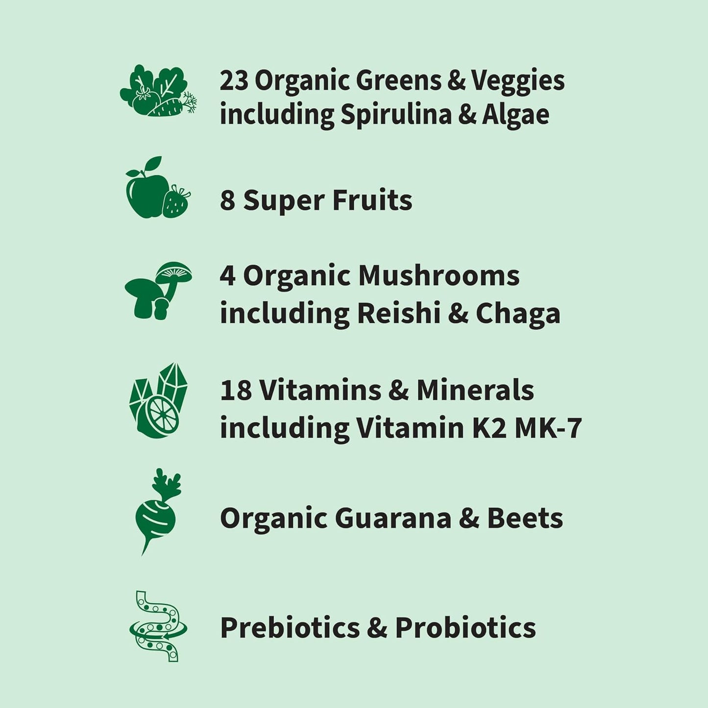 Garden of Life Sport Organic Greens, Apple Berry, 270 g - görsel 2