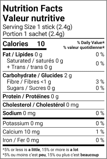 Purathick Natural Thickener - 30 Individual Serving Sachets for Hot and Cold Drinks