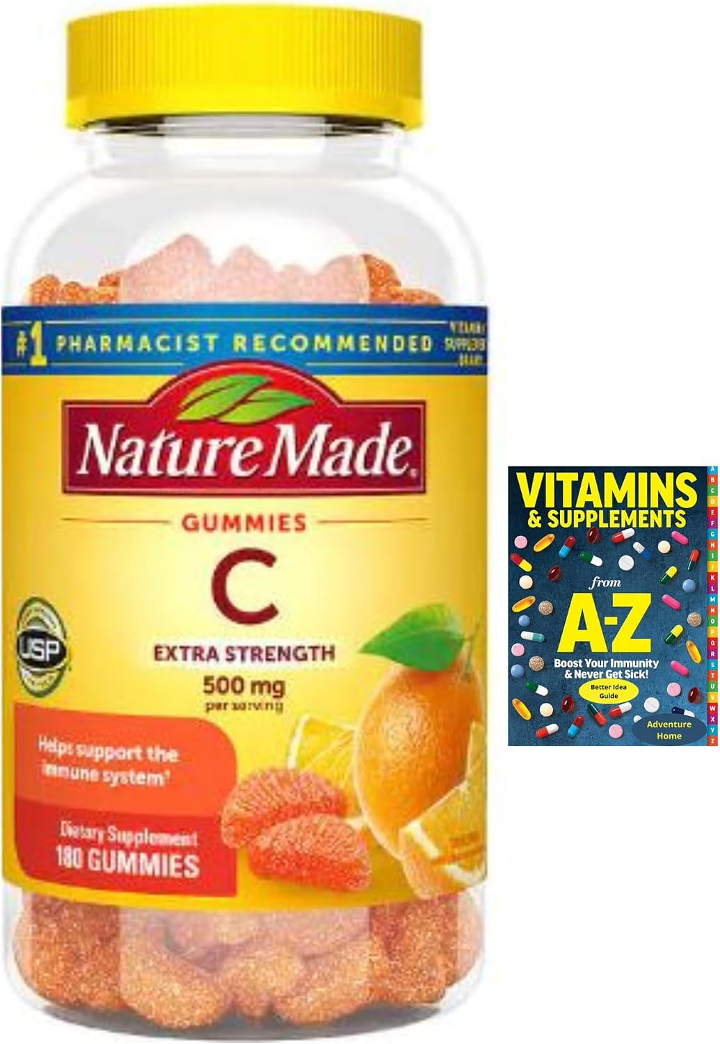 Adventure Home Extra Strength Vitamin C 500 mg Gummies (180 Count) - görsel 1