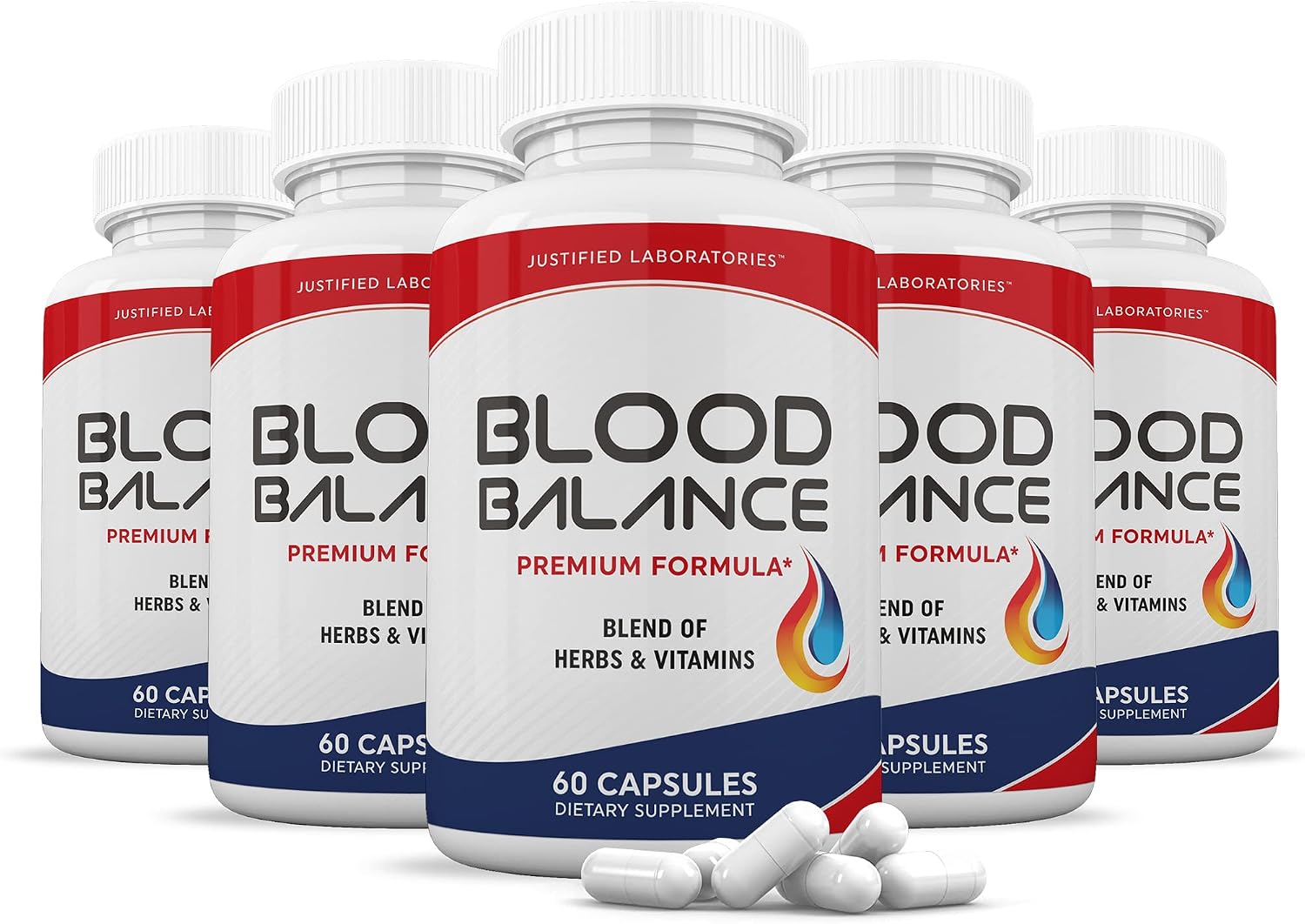 Blood Balance Advanced Formula – 5 Pack (300 Capsules) - görsel 1