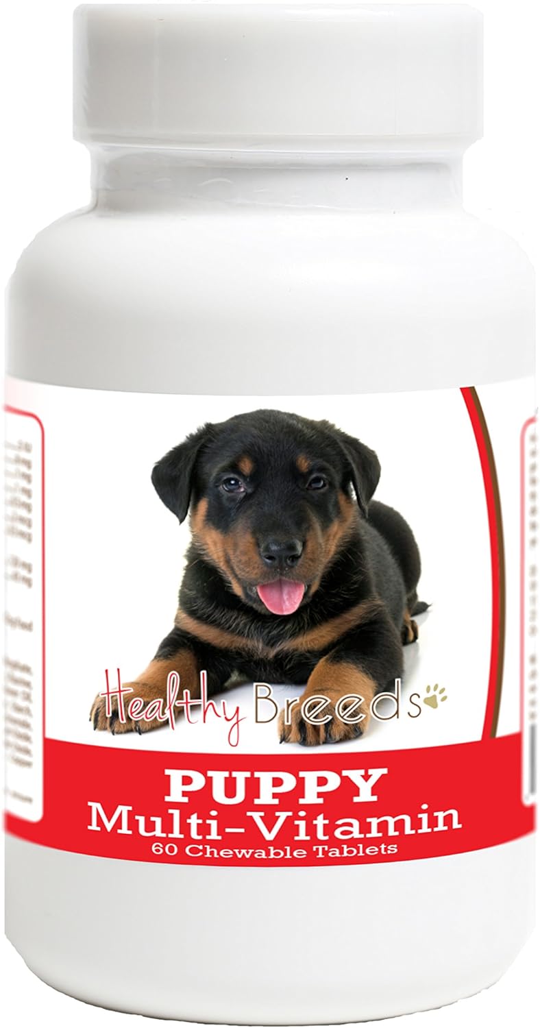 Healthy Breeds Beauceron Puppy Dog Multivitamin Tablet 60 Count - görsel 1