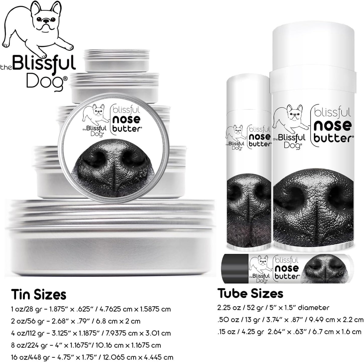 The Blissful Dog Cane Corso Nose Butter, Versatile Dog Nose Balm for Dry Nose, Handcrafted Nose Moisturiser, Easy-to-Apply Dog Essentials, Unscented, 57 g - görsel 5