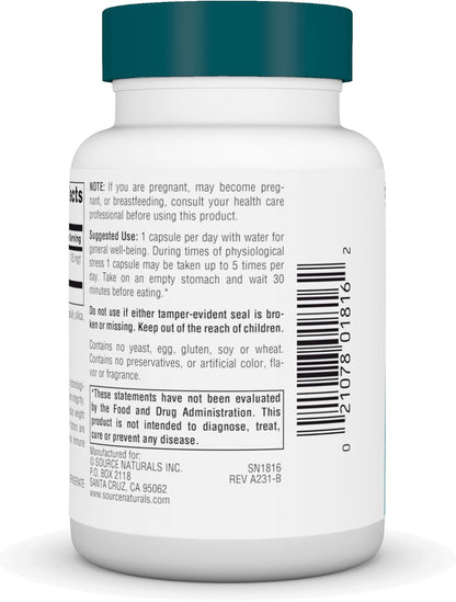 Source Naturals Wellness Transfer Factor - Immune Support Supplement, 125mg, 60 Capsules