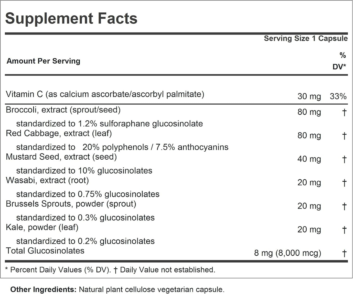 ANDREW LESSMAN Cruciferous Extracts 180 Capsules - görsel 2