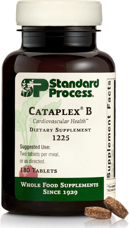Standard Process Cataplex B - Nervous System & Heart Health Supplement - 180 Tablets