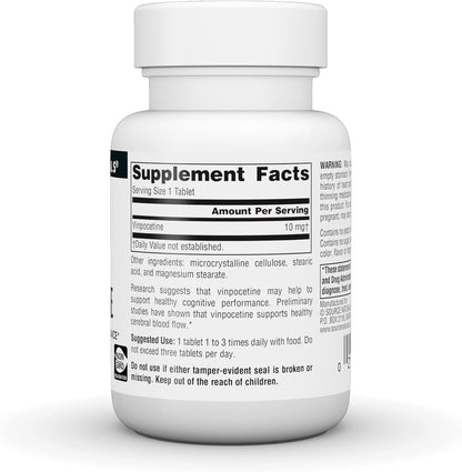 Source Naturals Vinpocetine 10 mg - 60 Tablets