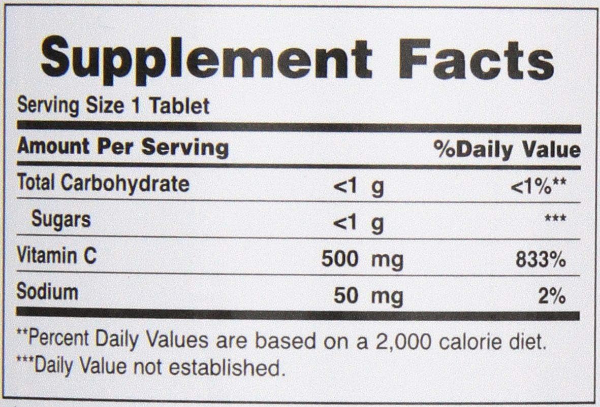 Nature's Bounty C-500 mg Delicious Chewable w/ Rose Hips Tablets, 90 ct - görsel 2