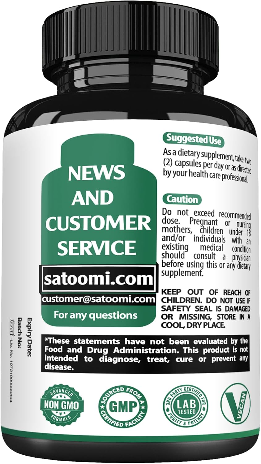 Satoomi NAD Supplement with Liposomal Nicotinamide Riboside – Cellular Energy & Repair, Vitality, Healthy Ageing – 60 Capsules for 30 Days - görsel 8