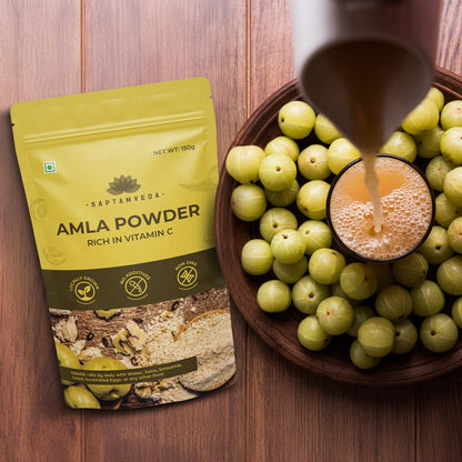 SAPTAMVEDA Amla Indian Gooseberry Powder (150g)