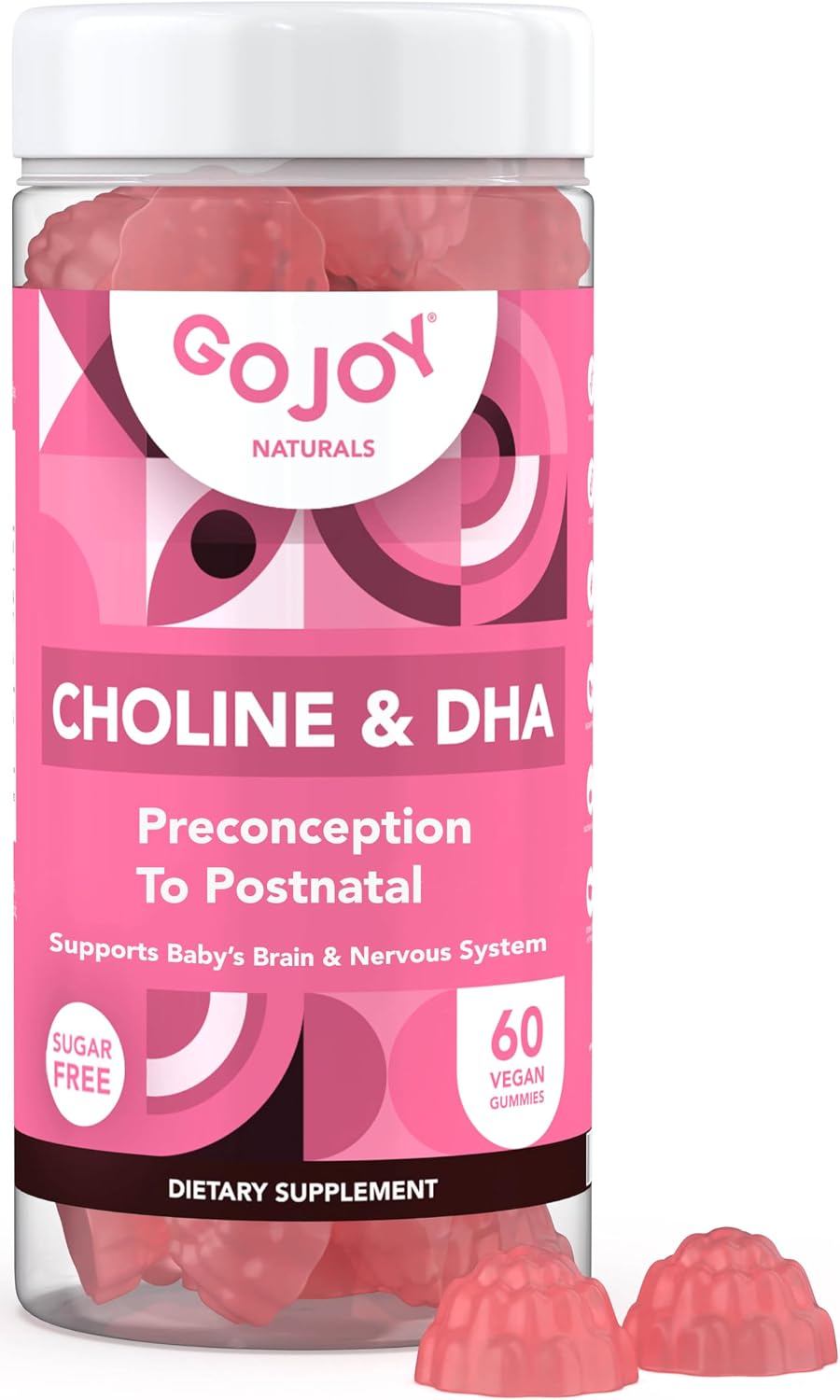 GOJOY NATURALS Prenatal Gummies with Choline & DHA - görsel 1