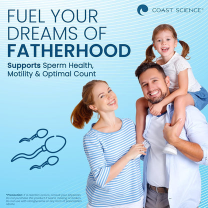 Coast Science MFSg6 Male Fertility Supplement – 90 Capsules