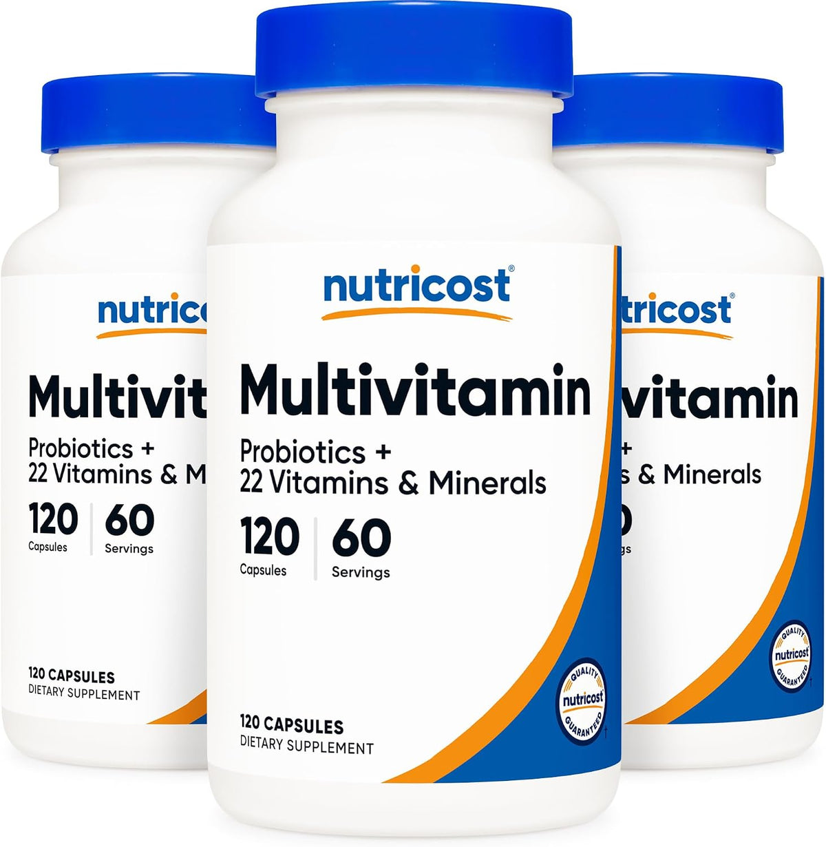 Nutricost Multivitamin with Probiotics - 120 Vegetarian Capsules - görsel 7