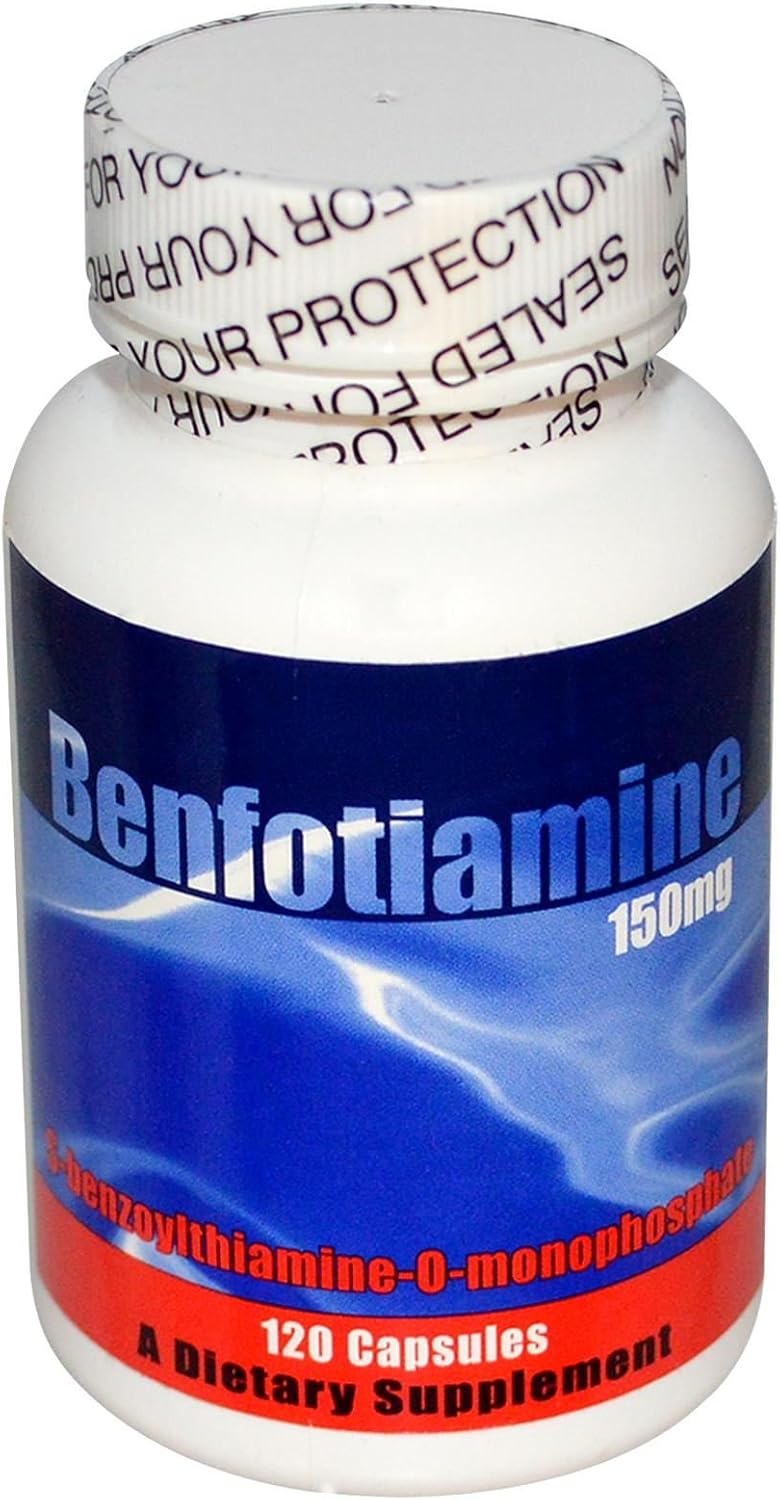Benfotiamine 150 mg, 120 Capsules - görsel 1